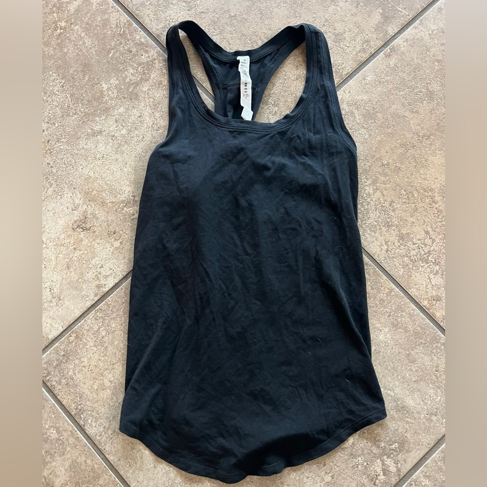 Lululemon Love Tank Size 0 Black
